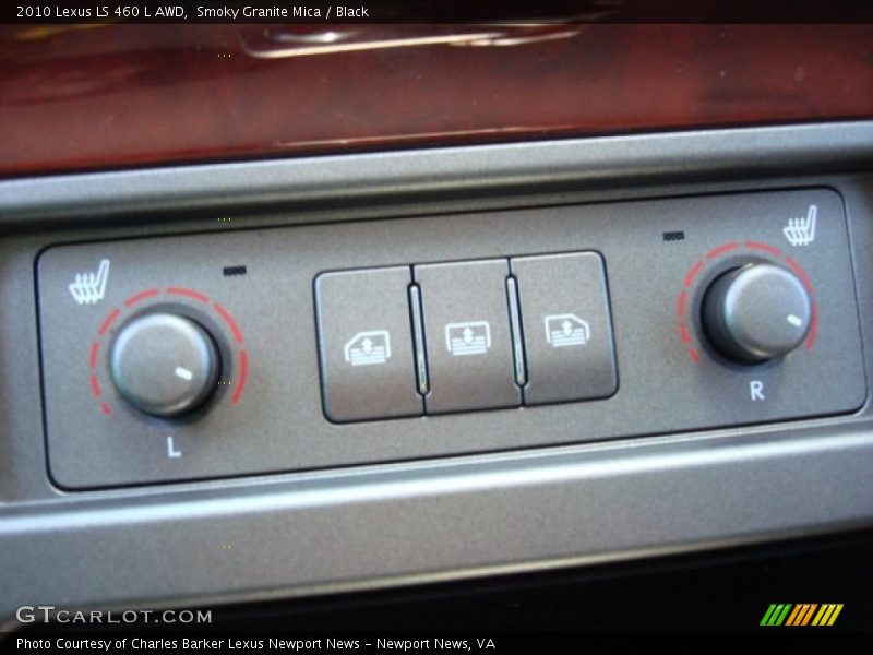 Controls of 2010 LS 460 L AWD