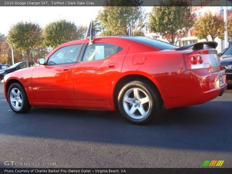 TorRed / Dark Slate Gray 2010 Dodge Charger SXT