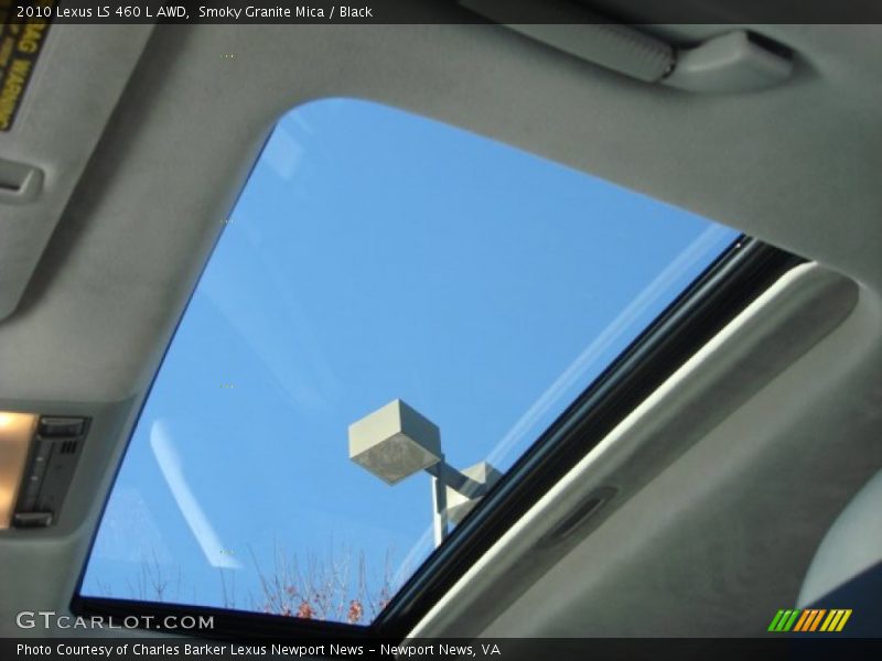 Sunroof of 2010 LS 460 L AWD