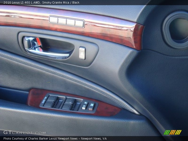 Smoky Granite Mica / Black 2010 Lexus LS 460 L AWD