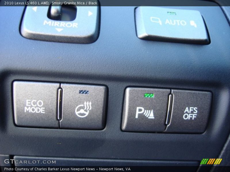 Controls of 2010 LS 460 L AWD