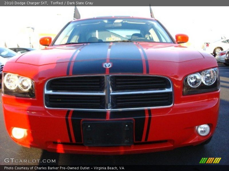 TorRed / Dark Slate Gray 2010 Dodge Charger SXT