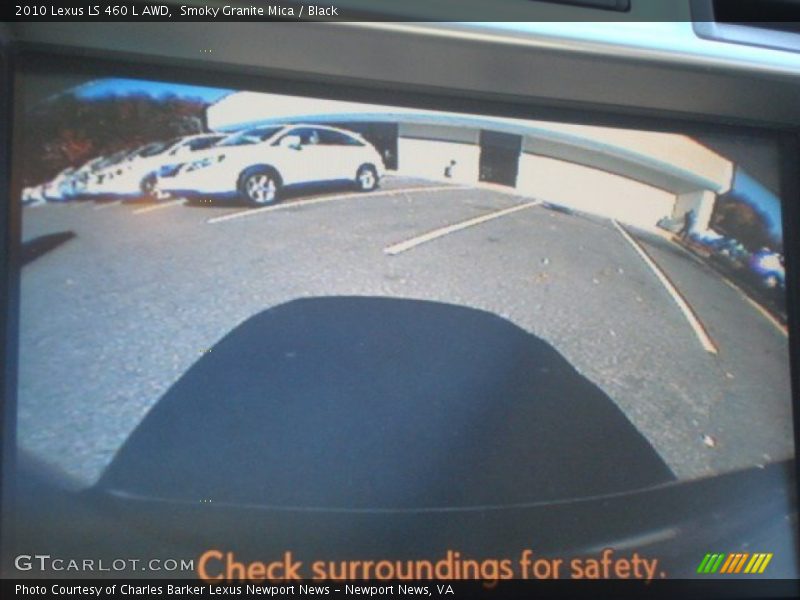 Smoky Granite Mica / Black 2010 Lexus LS 460 L AWD