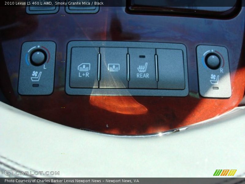 Smoky Granite Mica / Black 2010 Lexus LS 460 L AWD