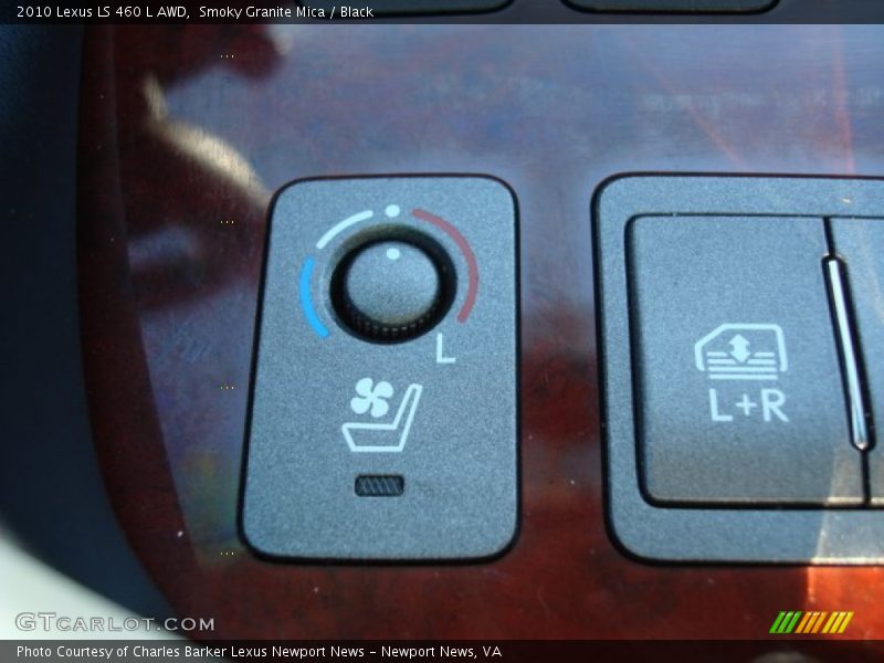 Smoky Granite Mica / Black 2010 Lexus LS 460 L AWD