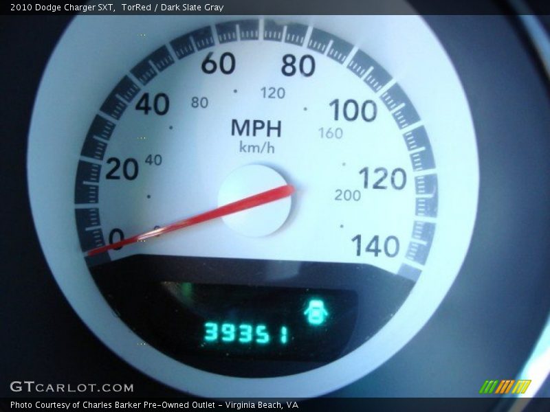 TorRed / Dark Slate Gray 2010 Dodge Charger SXT