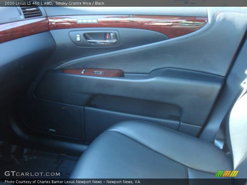 Smoky Granite Mica / Black 2010 Lexus LS 460 L AWD