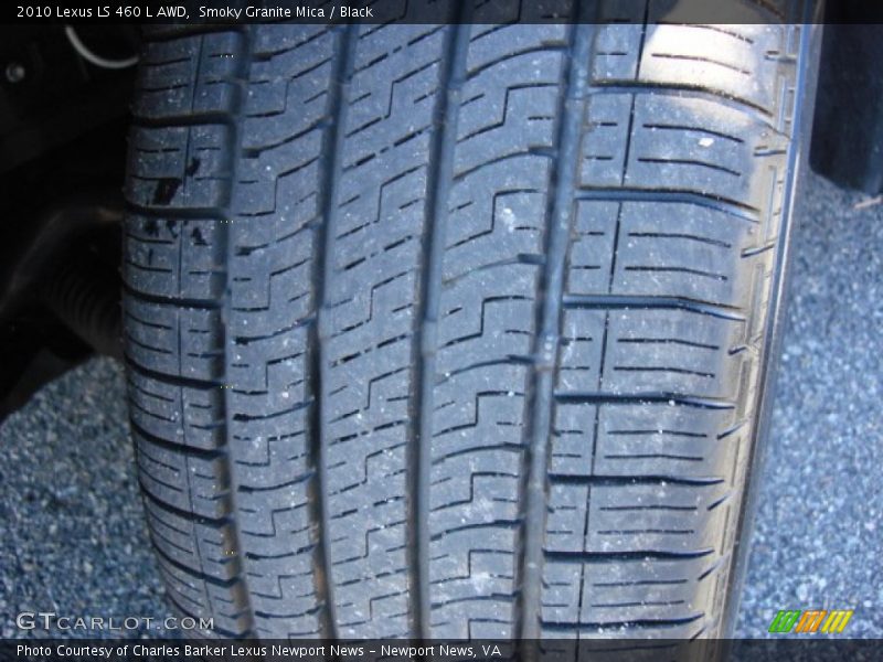 Smoky Granite Mica / Black 2010 Lexus LS 460 L AWD