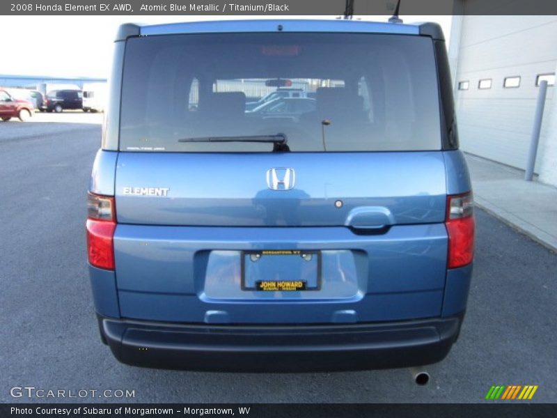 Atomic Blue Metallic / Titanium/Black 2008 Honda Element EX AWD