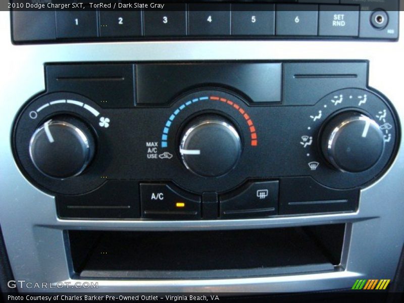 TorRed / Dark Slate Gray 2010 Dodge Charger SXT