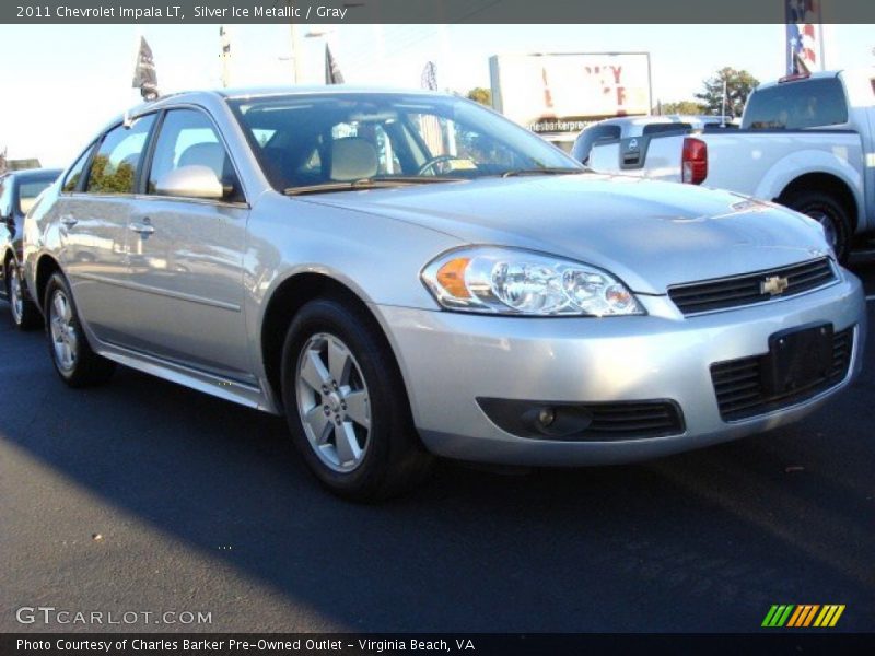 Silver Ice Metallic / Gray 2011 Chevrolet Impala LT
