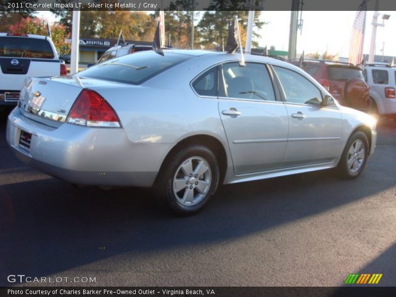 Silver Ice Metallic / Gray 2011 Chevrolet Impala LT