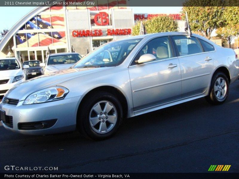 Silver Ice Metallic / Gray 2011 Chevrolet Impala LT