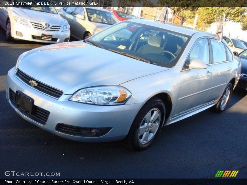 Silver Ice Metallic / Gray 2011 Chevrolet Impala LT