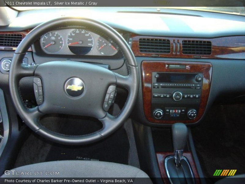 Silver Ice Metallic / Gray 2011 Chevrolet Impala LT
