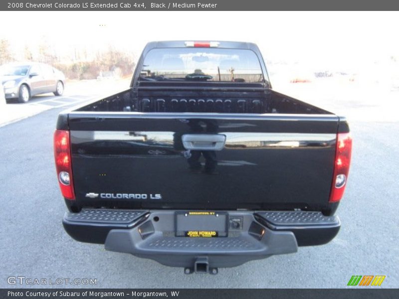 Black / Medium Pewter 2008 Chevrolet Colorado LS Extended Cab 4x4