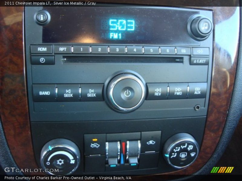Silver Ice Metallic / Gray 2011 Chevrolet Impala LT