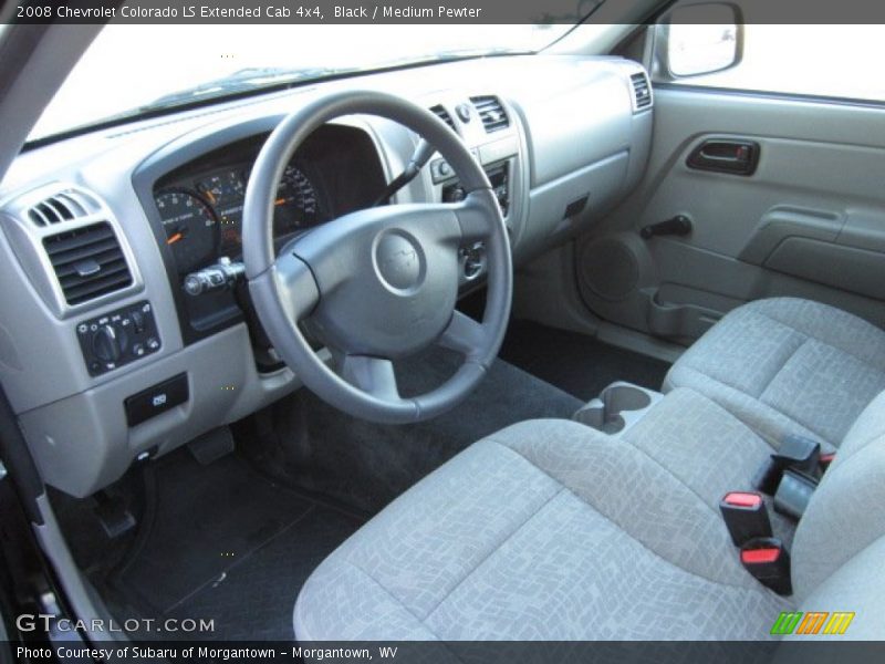 Black / Medium Pewter 2008 Chevrolet Colorado LS Extended Cab 4x4