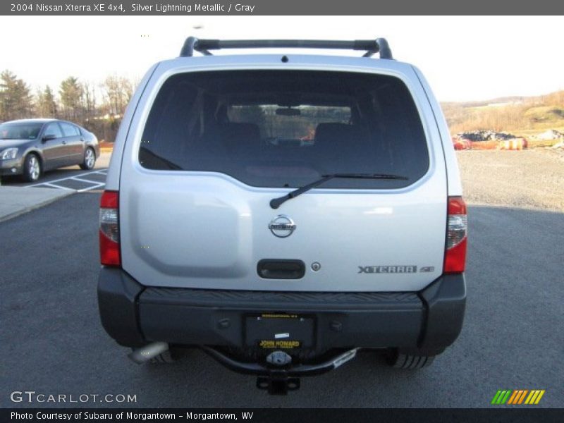 Silver Lightning Metallic / Gray 2004 Nissan Xterra XE 4x4