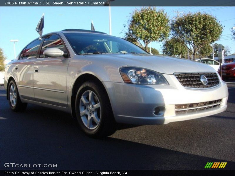 Sheer Silver Metallic / Charcoal 2006 Nissan Altima 2.5 SL