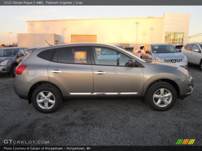 Platinum Graphite / Gray 2012 Nissan Rogue S AWD