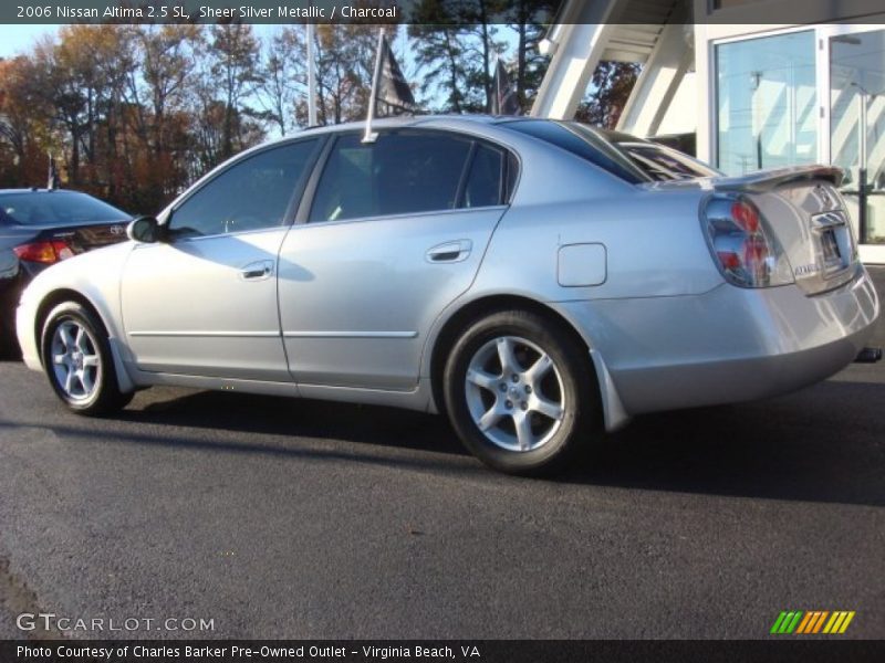 Sheer Silver Metallic / Charcoal 2006 Nissan Altima 2.5 SL