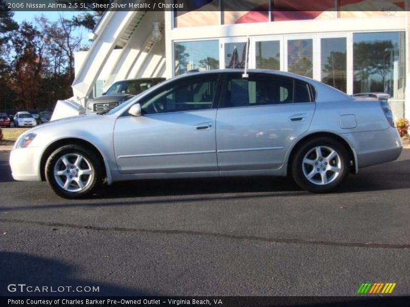 Sheer Silver Metallic / Charcoal 2006 Nissan Altima 2.5 SL