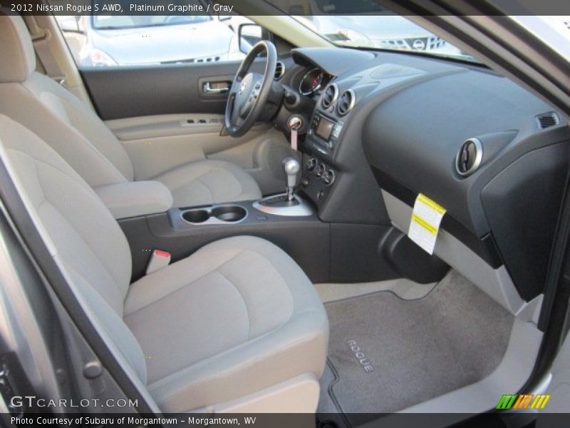 Platinum Graphite / Gray 2012 Nissan Rogue S AWD