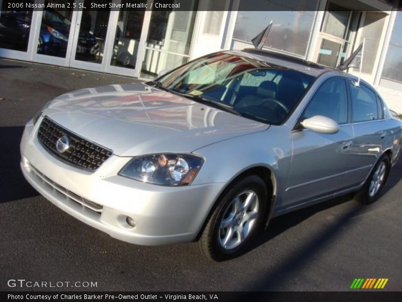 Sheer Silver Metallic / Charcoal 2006 Nissan Altima 2.5 SL