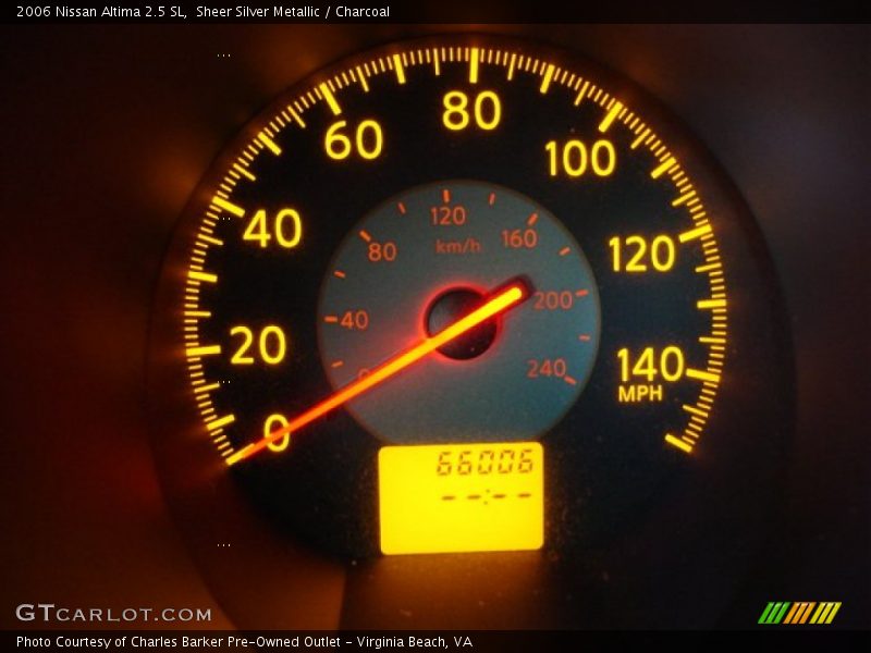 Sheer Silver Metallic / Charcoal 2006 Nissan Altima 2.5 SL