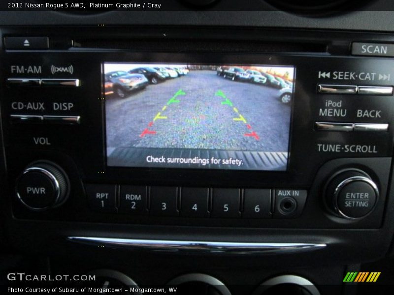 Platinum Graphite / Gray 2012 Nissan Rogue S AWD