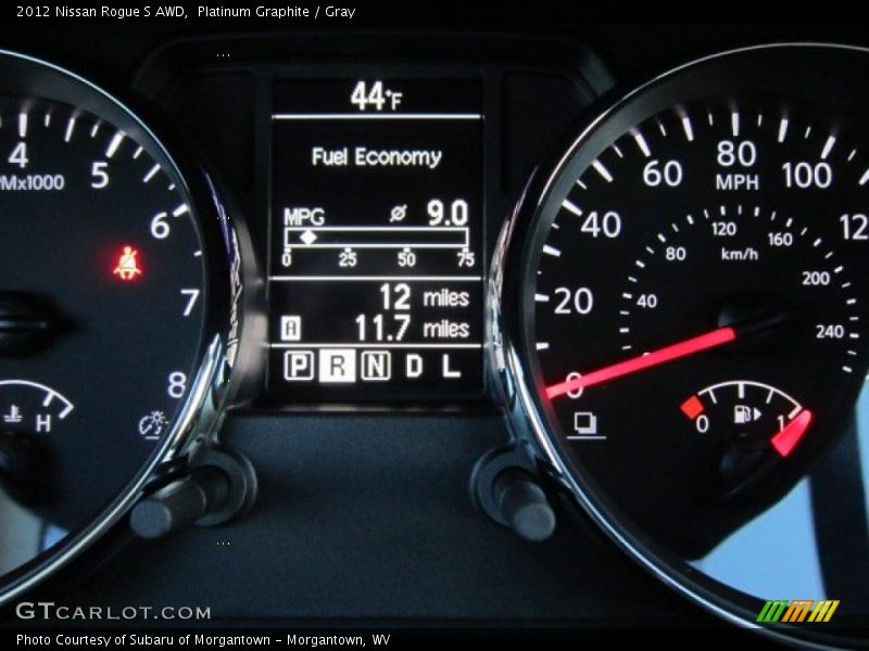 Platinum Graphite / Gray 2012 Nissan Rogue S AWD