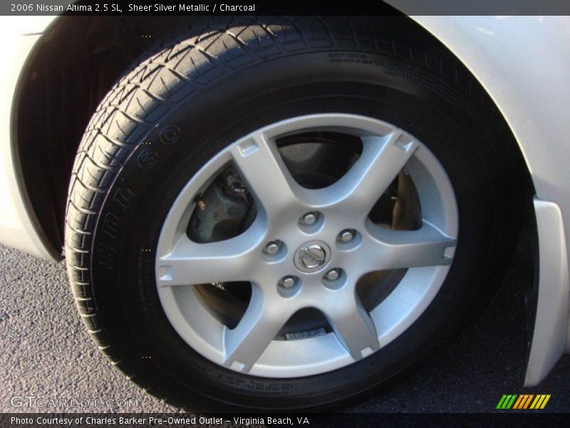 Sheer Silver Metallic / Charcoal 2006 Nissan Altima 2.5 SL