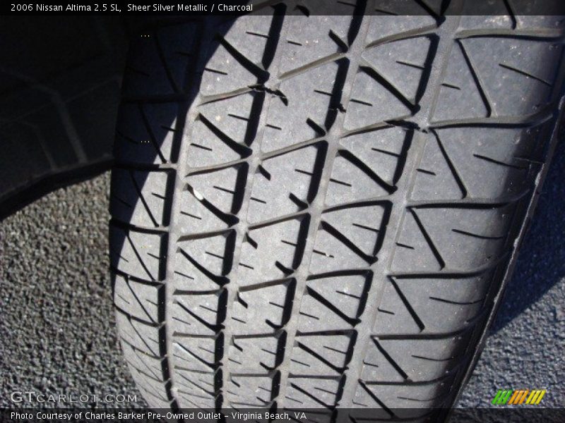Sheer Silver Metallic / Charcoal 2006 Nissan Altima 2.5 SL