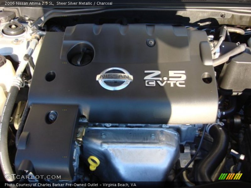 Sheer Silver Metallic / Charcoal 2006 Nissan Altima 2.5 SL