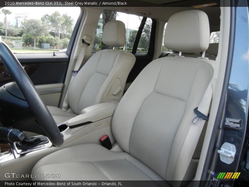 Steel Grey Metallic / Almond/Black 2010 Mercedes-Benz GLK 350