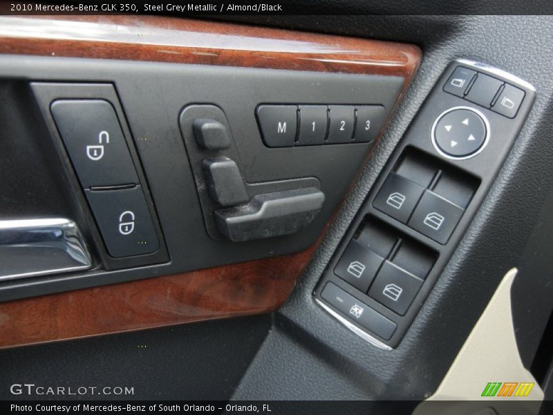 Steel Grey Metallic / Almond/Black 2010 Mercedes-Benz GLK 350