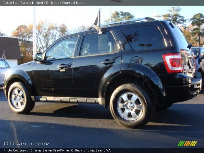 Black / Charcoal Black 2010 Ford Escape Limited V6