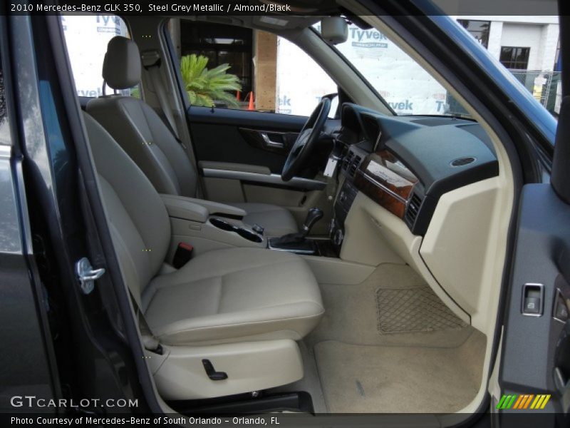 Steel Grey Metallic / Almond/Black 2010 Mercedes-Benz GLK 350