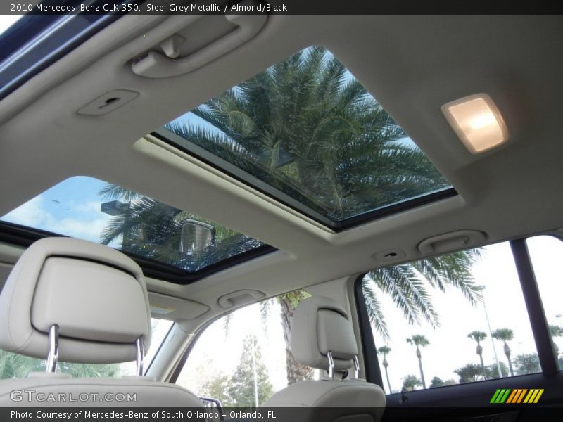 Steel Grey Metallic / Almond/Black 2010 Mercedes-Benz GLK 350
