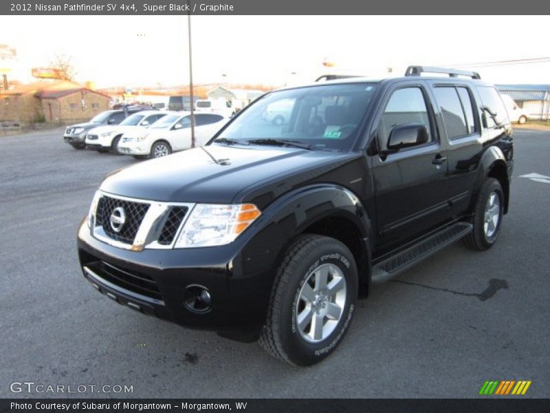 Super Black / Graphite 2012 Nissan Pathfinder SV 4x4