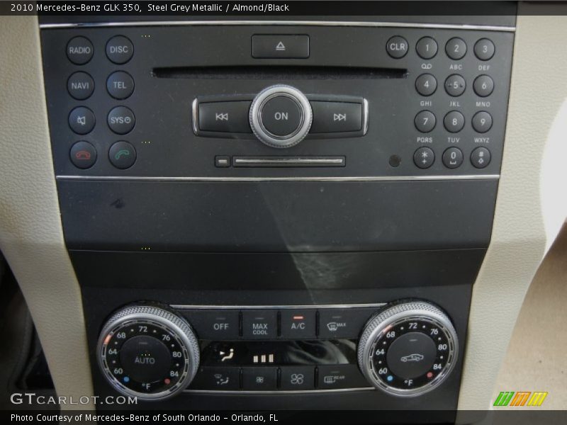 Steel Grey Metallic / Almond/Black 2010 Mercedes-Benz GLK 350