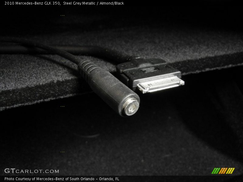 Steel Grey Metallic / Almond/Black 2010 Mercedes-Benz GLK 350