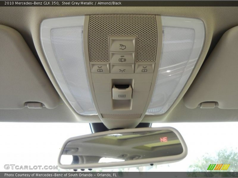 Steel Grey Metallic / Almond/Black 2010 Mercedes-Benz GLK 350