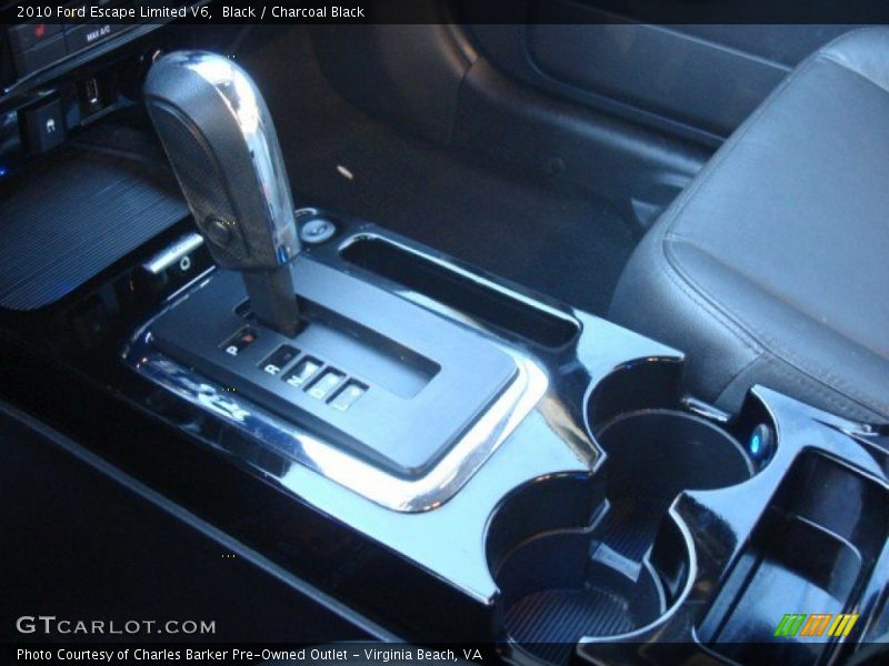 Black / Charcoal Black 2010 Ford Escape Limited V6