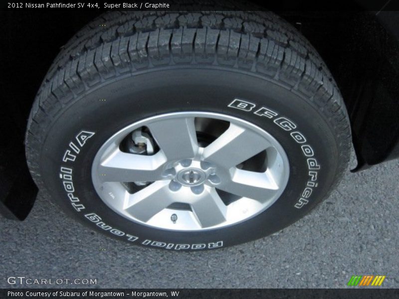  2012 Pathfinder SV 4x4 Wheel