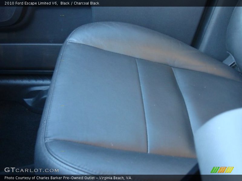 Black / Charcoal Black 2010 Ford Escape Limited V6