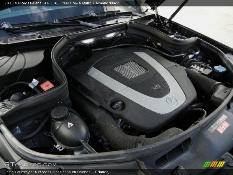 Steel Grey Metallic / Almond/Black 2010 Mercedes-Benz GLK 350