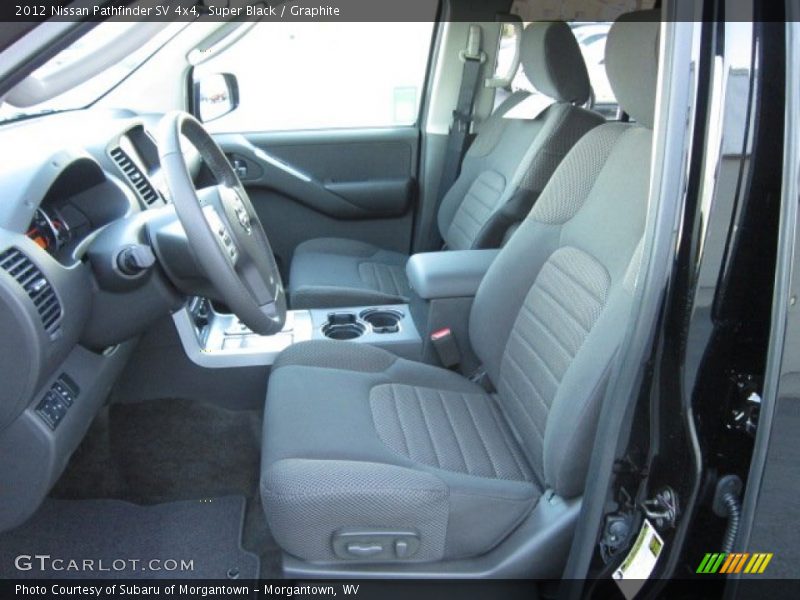  2012 Pathfinder SV 4x4 Graphite Interior