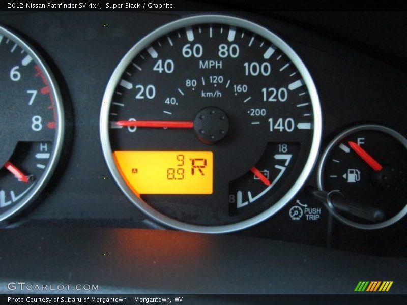 Super Black / Graphite 2012 Nissan Pathfinder SV 4x4